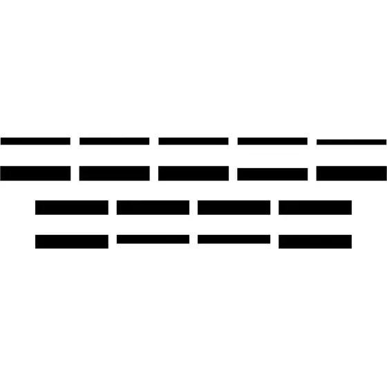 Hand Tattoo Ideas example — A simple bold band around each finger joint
